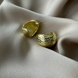 【Mabel】Designer Retro Geometric Metal Earrings